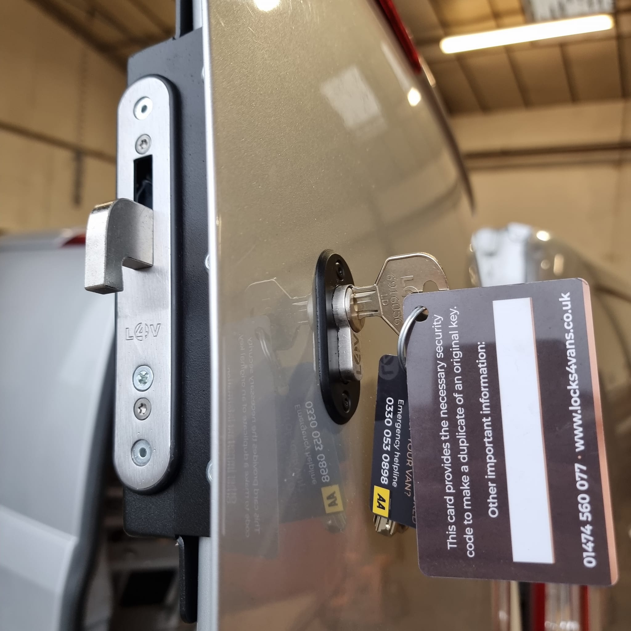 Van hook locks in Bolton