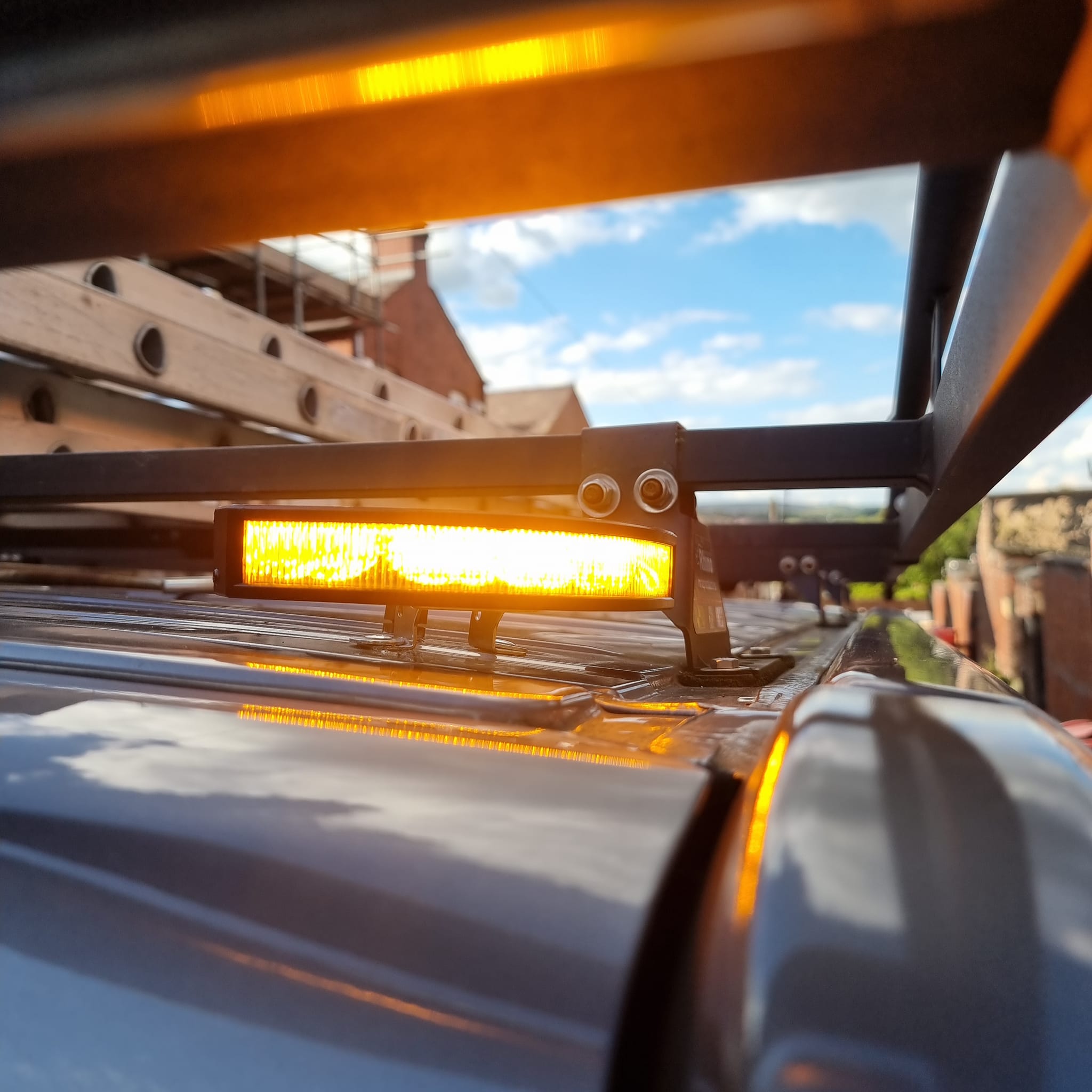 Exterior van lights in Westhoughton