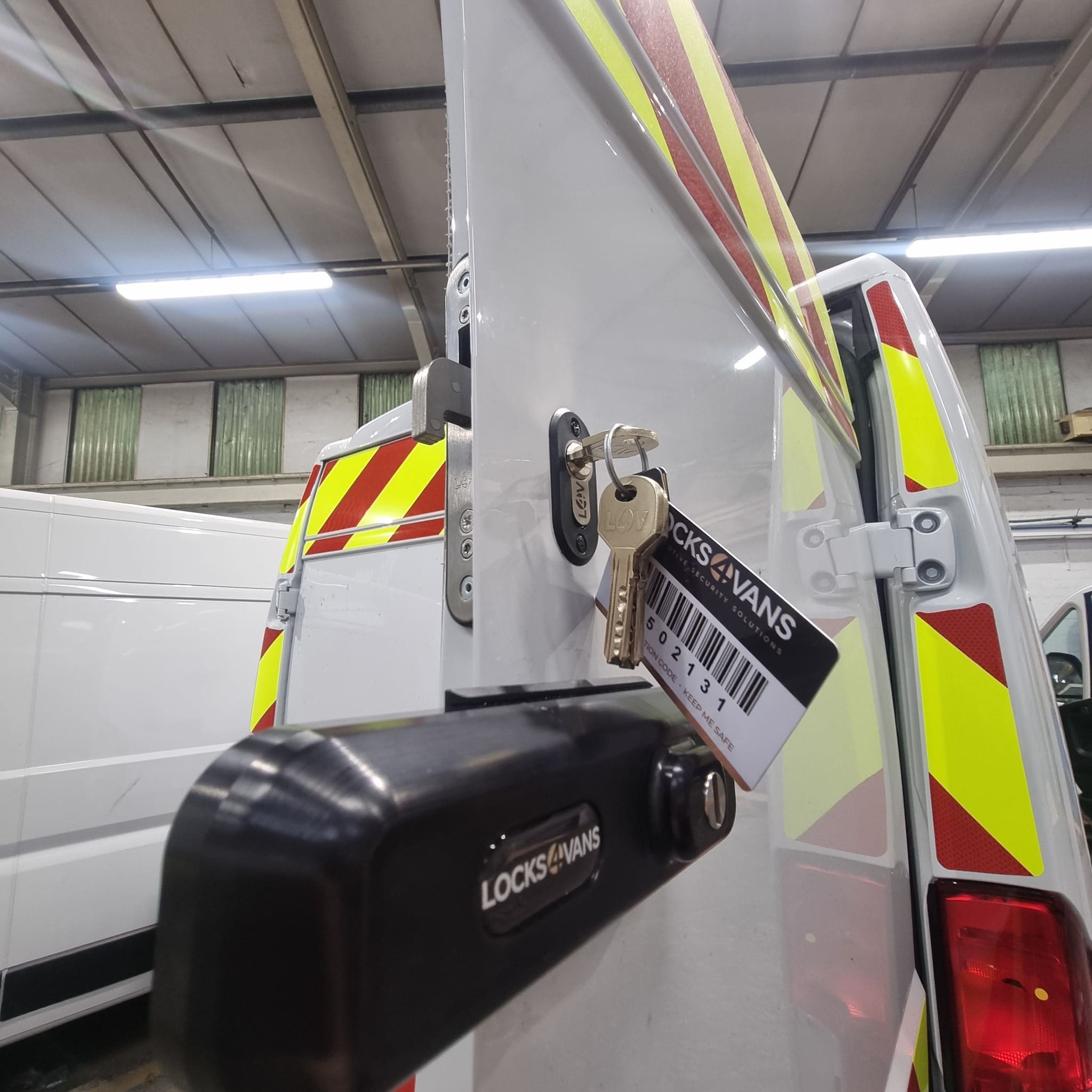 Van locking mechanisms in Bolton