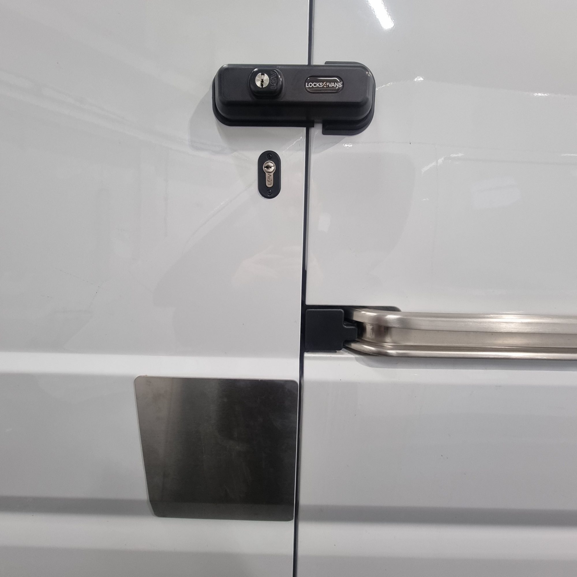 Armour plates and van lock install in Bolton