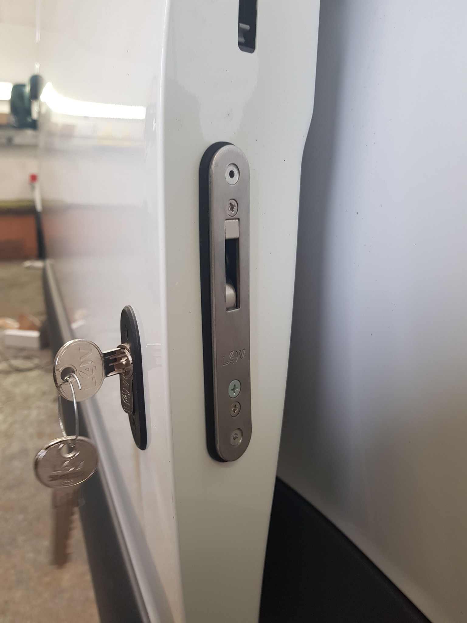 Installing van locks in Bolton